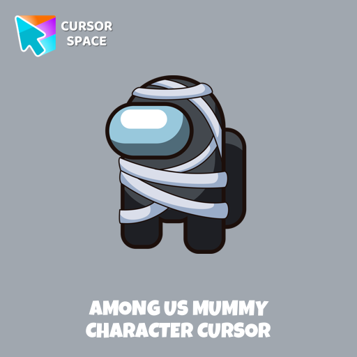 Among Us Mummy Character cursor pointer cursor