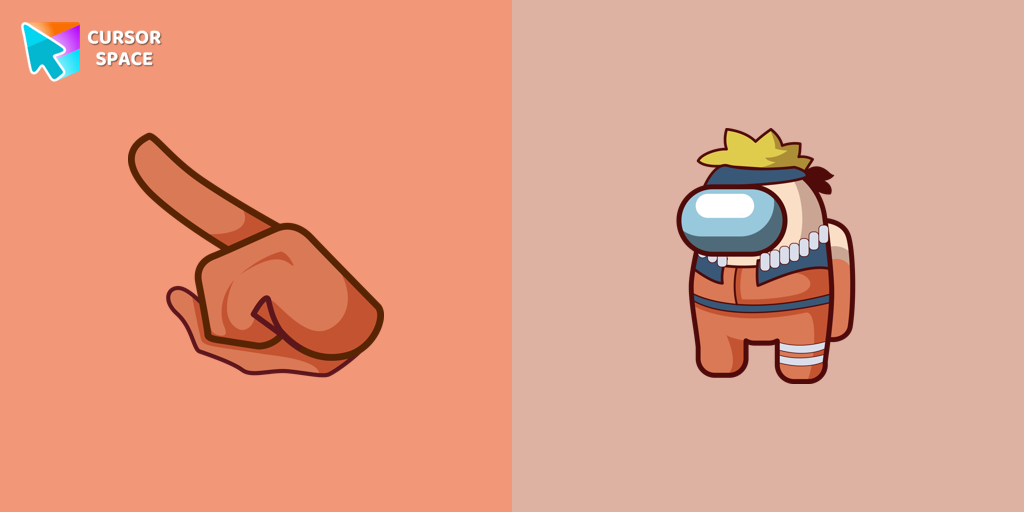 Among Us Naruto Character cursor