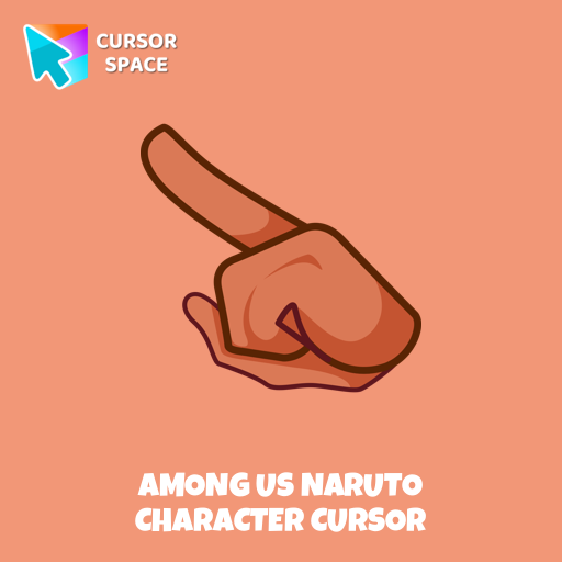 Among Us Naruto Character cursor arrow cursor