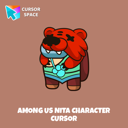 Among Us Nita Character cursor pointer cursor