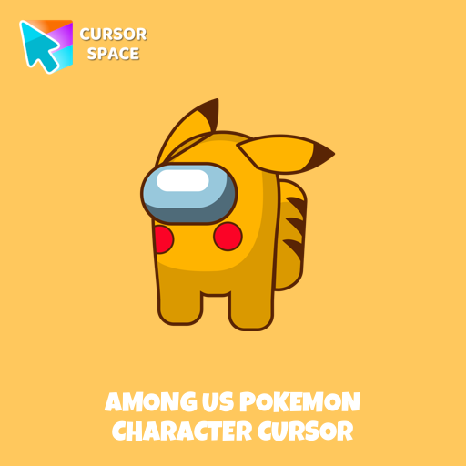 Among Us Pokemon Character cursor pointer cursor