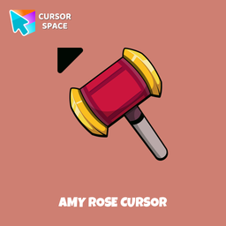 Amy Rose cursor pointer cursor