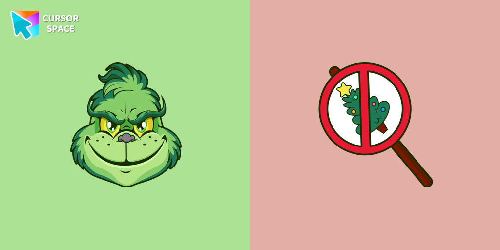 Angry Grinch cursor
