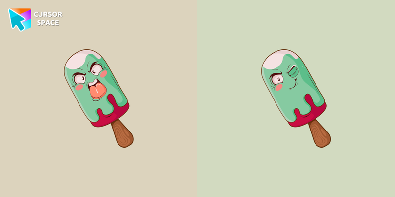 Angry Ice Cream cursor