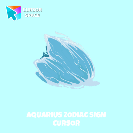 Aquarius Zodiac Sign cursor pointer cursor