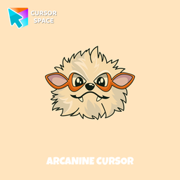 Arcanine cursor arrow cursor