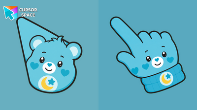 Bedtime Bear Animated Cursor