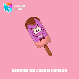 Berries Ice Cream cursor arrow cursor