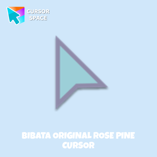 Bibata Original Rose Pine Cursor arrow cursor