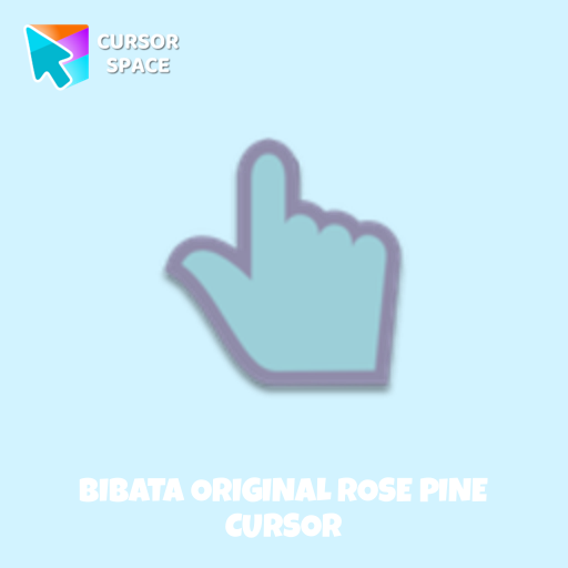 Bibata Original Rose Pine Cursor pointer cursor