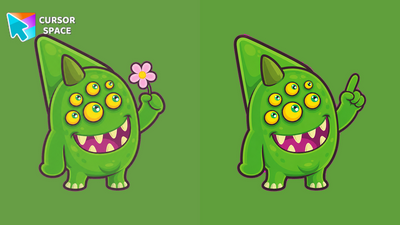 Bloom Critter Monster Cursor