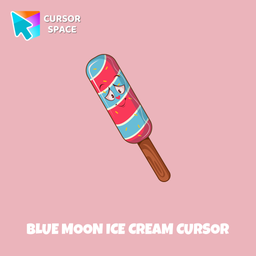 Blue Moon Ice Cream cursor arrow cursor