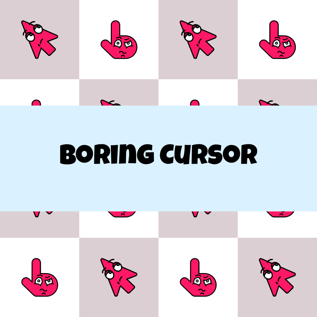 Preview Boring cursor custom cursor pack