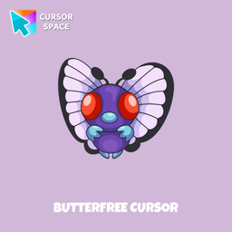 Butterfree cursor arrow cursor