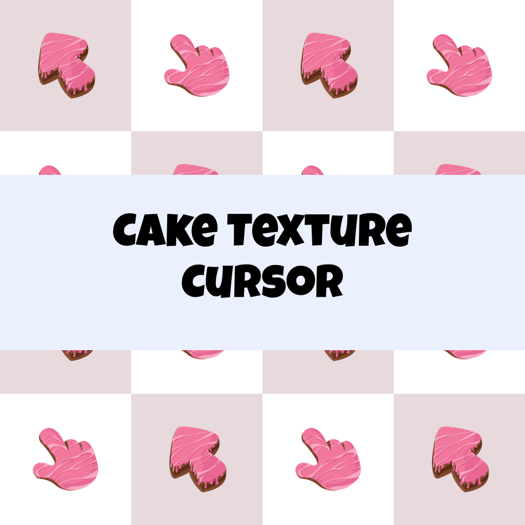 Preview Cake Texture cursor custom cursor pack