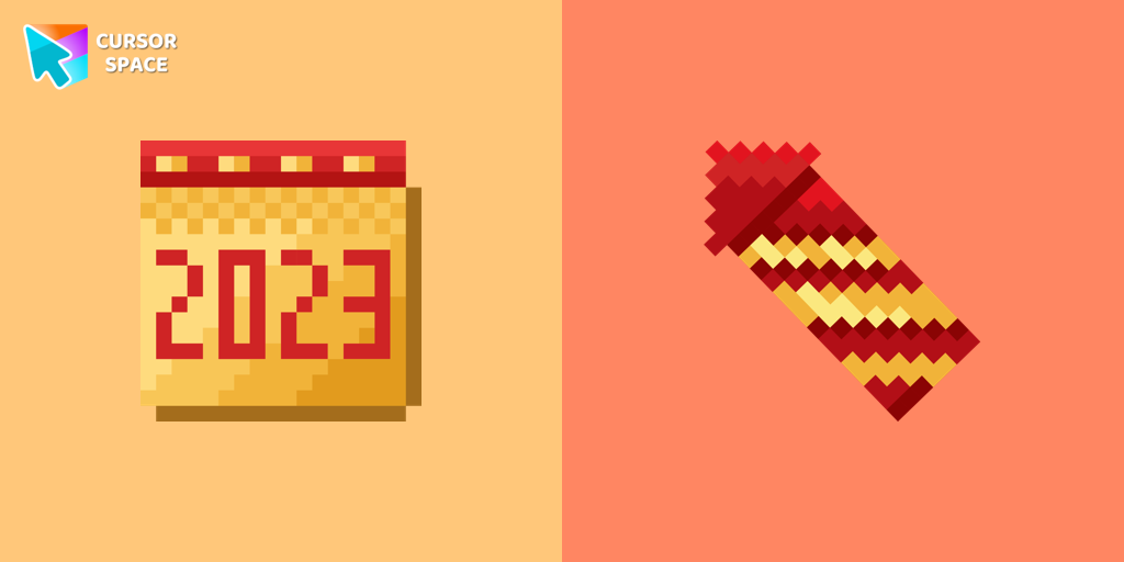 Calendar Pixel cursor