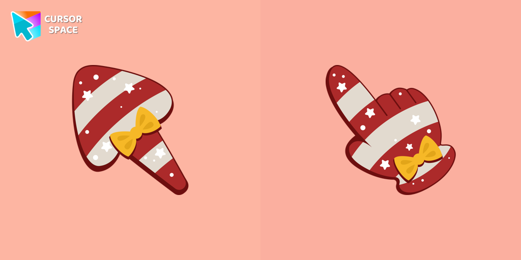 Candy Cane cursor