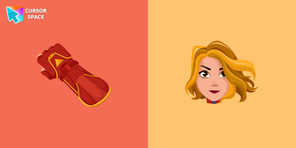 Captain Marvel cursor