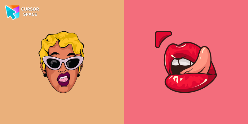 Cardi B cursor cursor pack