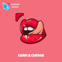 Cardi B cursor pointer cursor