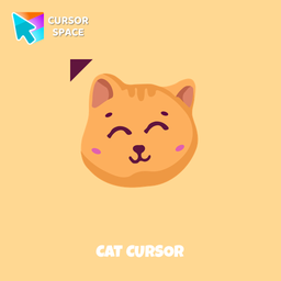 Cat cursor pointer cursor