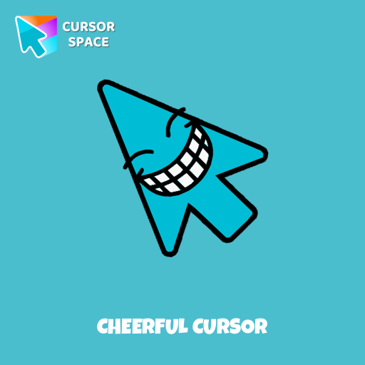 Cheerful cursor arrow cursor