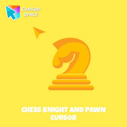 Chess Knight and Pawn cursor arrow cursor