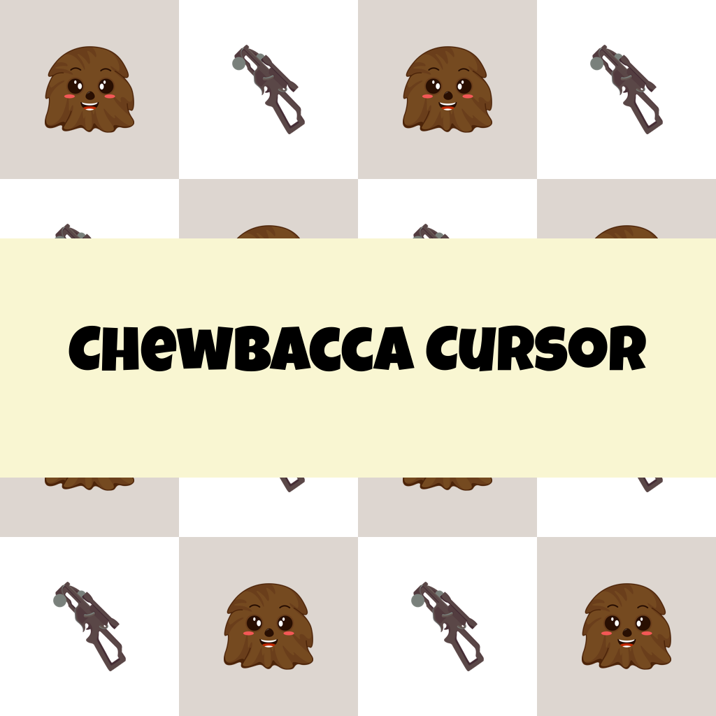 Preview Chewbacca cursor custom cursor pack