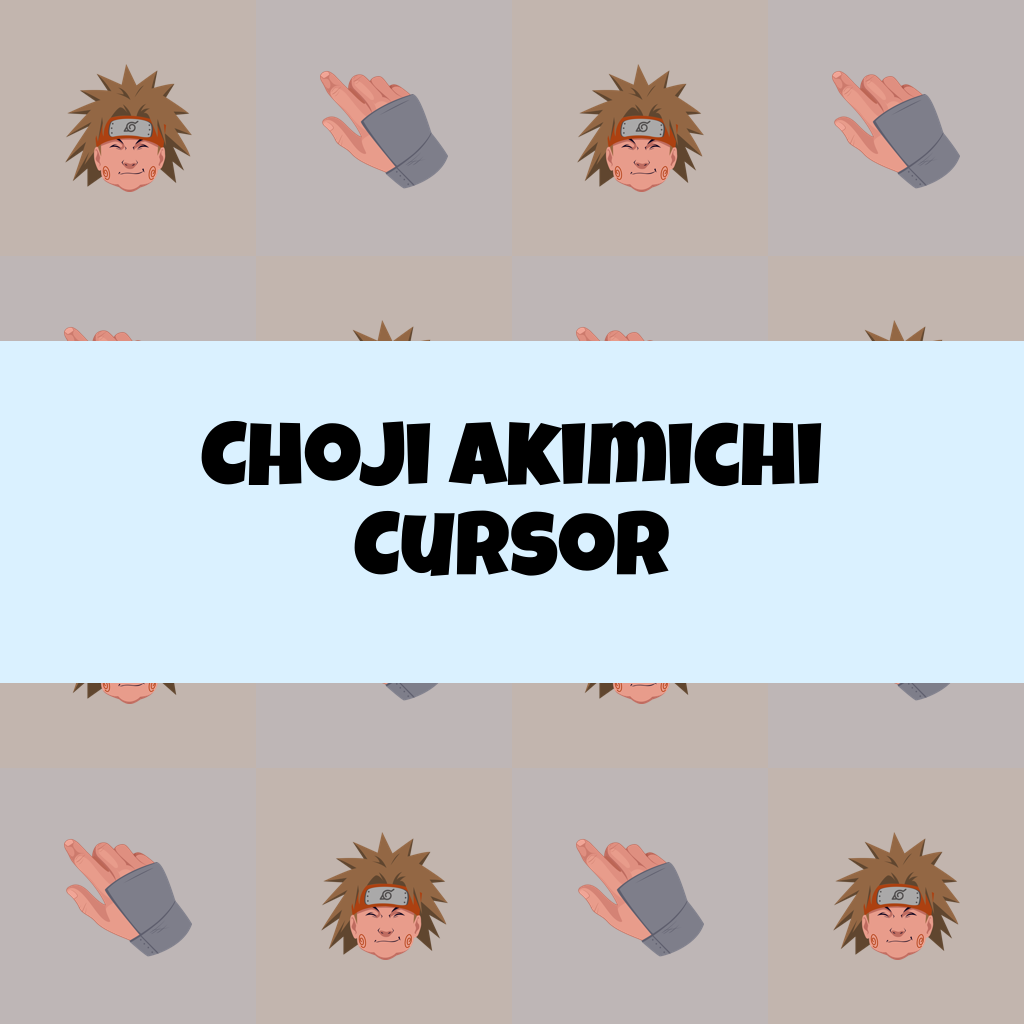 Preview Choji Akimichi cursor custom cursor pack