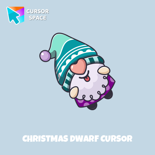Christmas Dwarf cursor arrow cursor