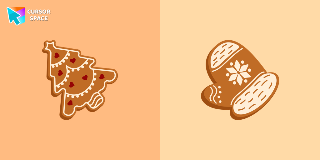 Christmas Gingerbread cursor
