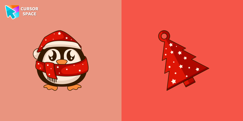 Christmas Penguin cursor