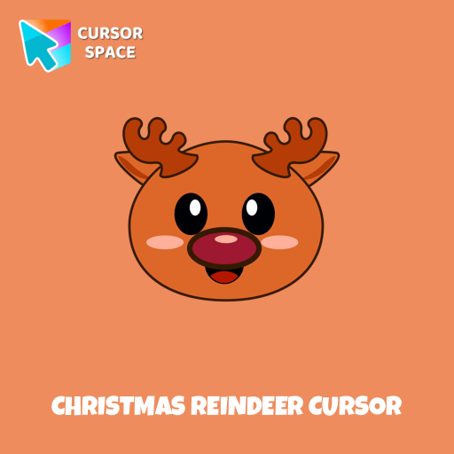 Christmas Reindeer cursor arrow cursor