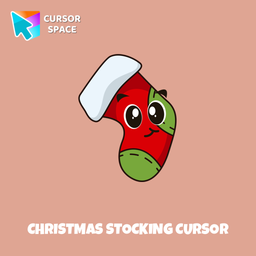 Christmas Stocking cursor arrow cursor