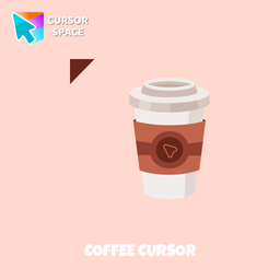 Coffee cursor arrow cursor