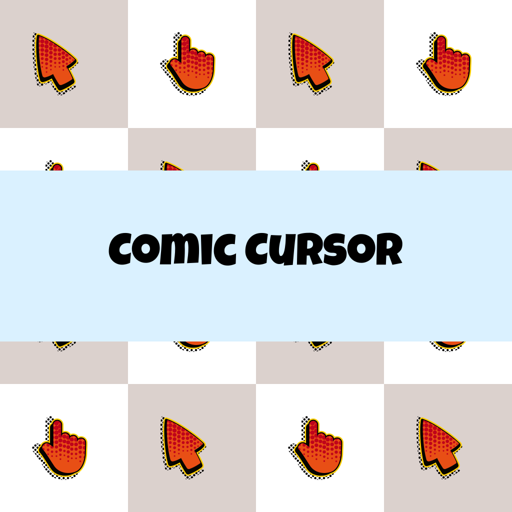 Preview Comic cursor custom cursor pack