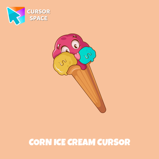 Corn Ice Cream cursor pointer cursor
