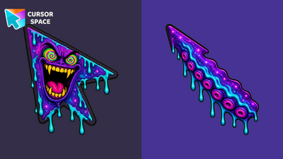 Cosmic Plasma Monster Animated Cursor