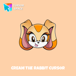 Cream the Rabbit cursor arrow cursor