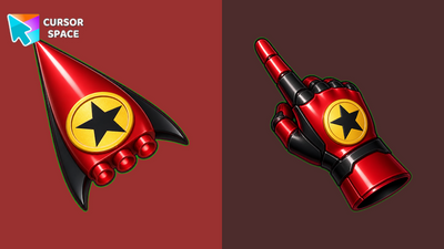 Crimson Hero Emblem Animated Cursor