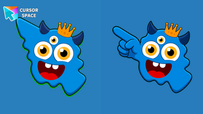 Crown Trieye Monster Cursor
