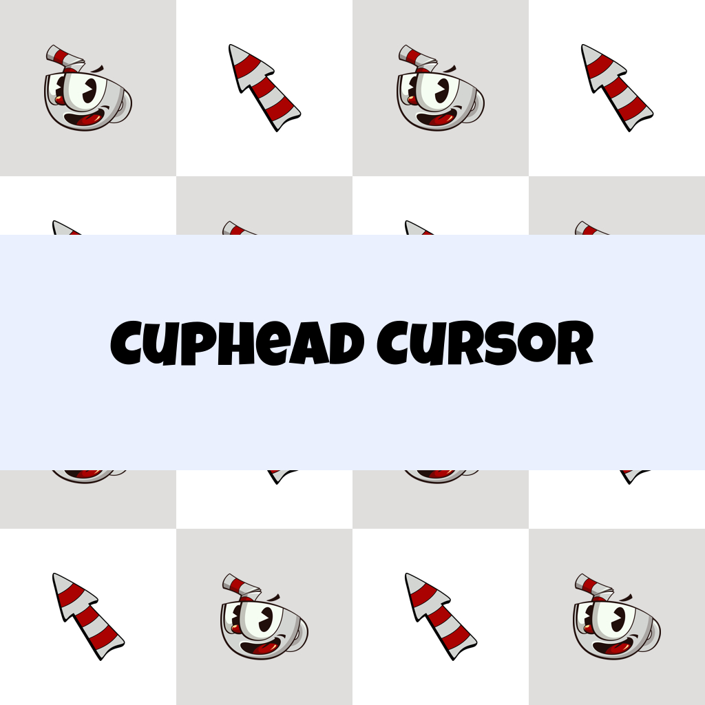 Preview Cuphead cursor custom cursor pack