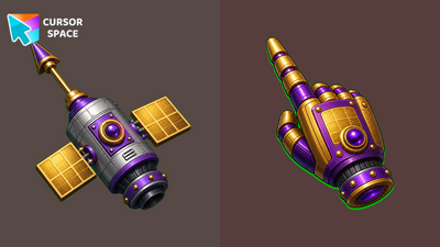 Cursor Space Satellite Cursor