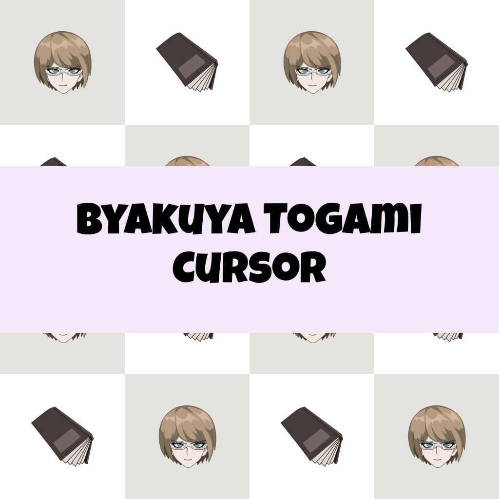 Preview Byakuya Togami cursor custom cursor pack