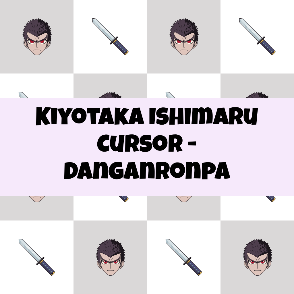 Preview Kiyotaka Ishimaru cursor - danganronpa custom cursor pack