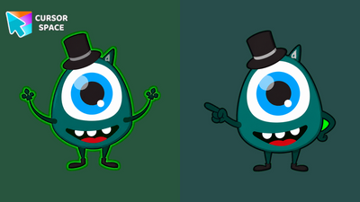 Dapper Cyclops Monster Cursor