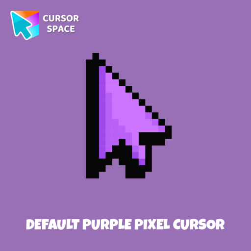 Default Purple Pixel cursor arrow cursor