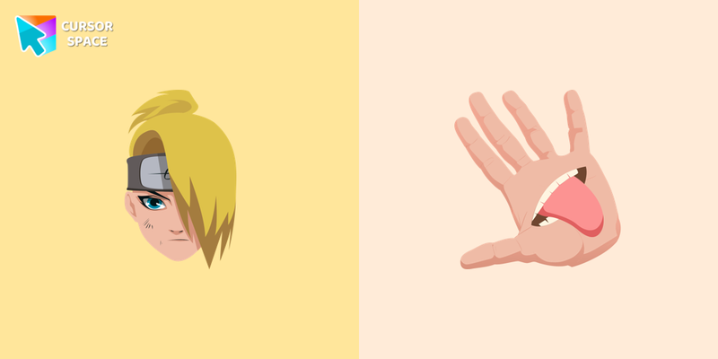 Deidara cursor