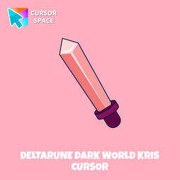Deltarune Dark World Kris cursor pointer cursor