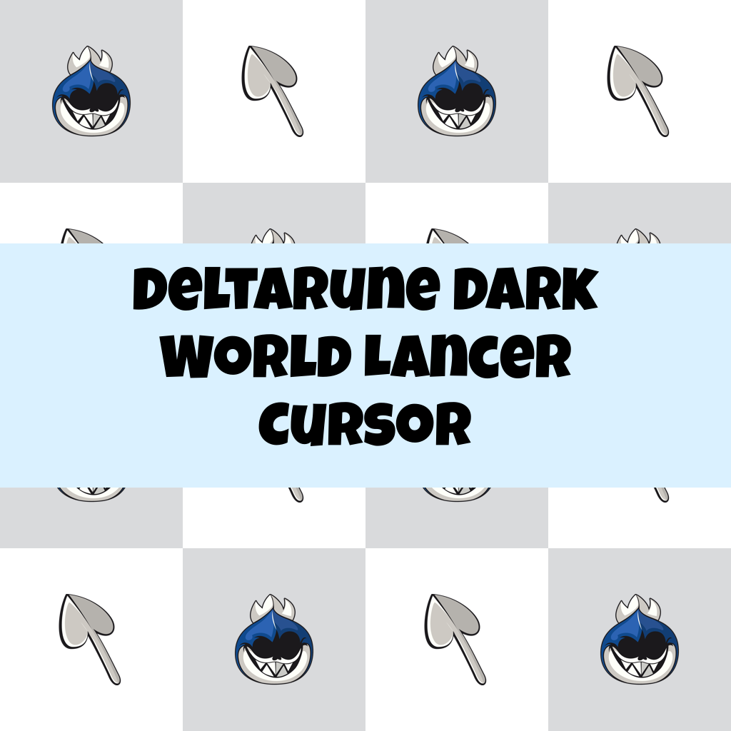 Preview Deltarune Dark World Lancer cursor custom cursor pack